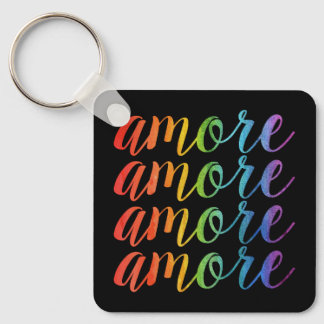 Chaveiro Amor em Arco-íris