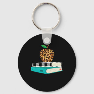 Chaveiro Amor Inspire Leopard Imprima Apple Professora Engr