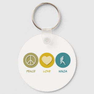 Chaveiro Amor Ninja da paz