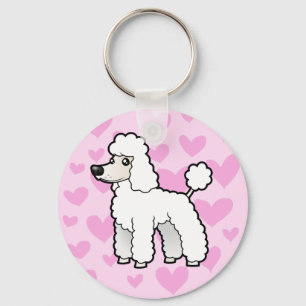 Chaveiro Amor padrão/da miniatura/brinquedo caniche