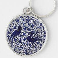 Amor-Pássaros do Azul-Ouro do Italiano-Estilo do