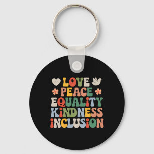 Chaveiro Amor Paz Diversidade Inclusão Igualdade História N