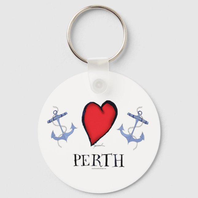 Chaveiro amor perth (Frente)