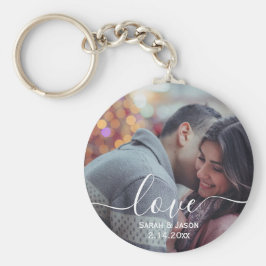 Chaveiro AMOR | Presente personalizado de casamento de foto