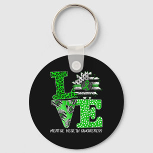 Chaveiro Amor Sinalizador Sunflower Green Fita Fita Saúde M