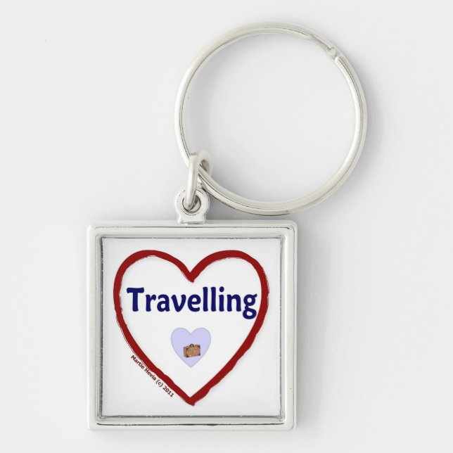 Chaveiro Amor Viajando (Frente)
