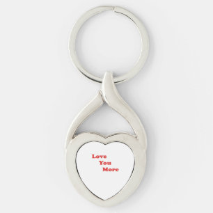 Chaveiro Amor Você Mais Design Minimalista