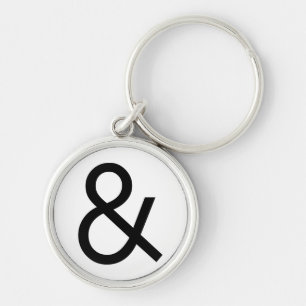 Chaveiro Ampersand - preto