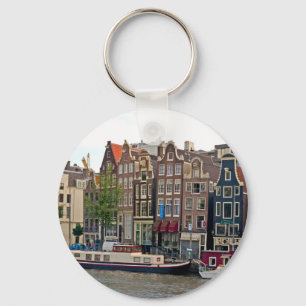 Chaveiro Amsterdão, casas no canal