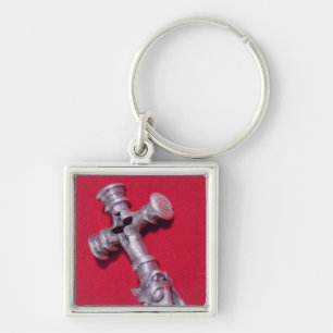 Chaveiro Amuleto de Viking na forma de uma cruz