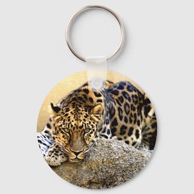 Chaveiro Amur Leopard (Frente)