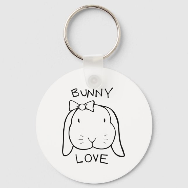 Chaveiro Ana Bunny Key Chain (Frente)