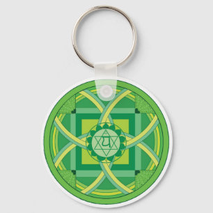 Chaveiro Anahata chakra Mandala