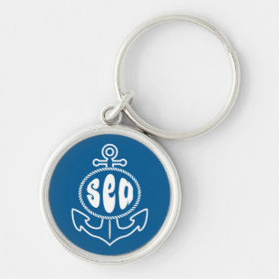 Chaveiro Âncora e o mar
