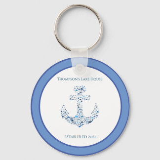 Chaveiro Âncora Náutica Personalizada Temida