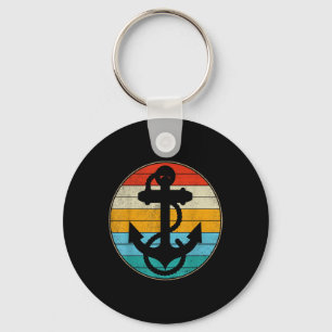Chaveiro Âncora Retro Vintage Vela Náutica Capitão