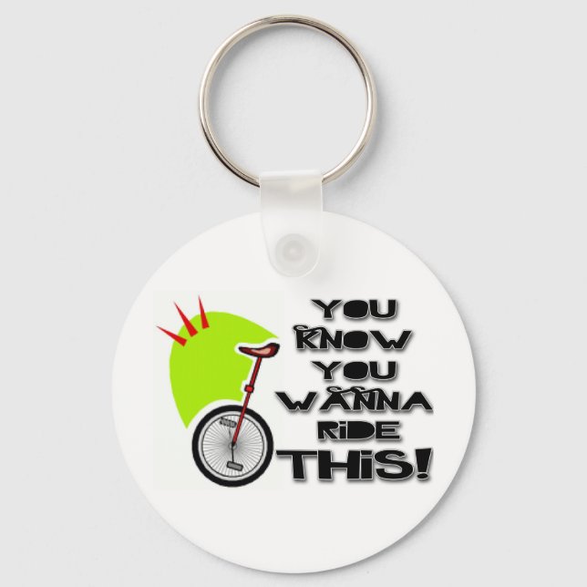 Chaveiro Andar Este Uniciclo (Frente)