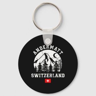 Chaveiro Andermatt Suiça Ski Resort Alpes Skiin Alpino
