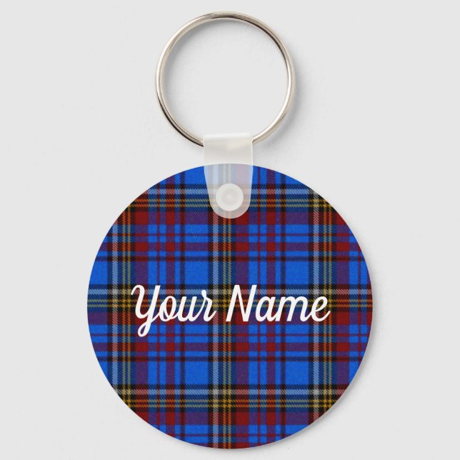 Chaveiro Anderson Tartan Clan Xadrez (Frente)