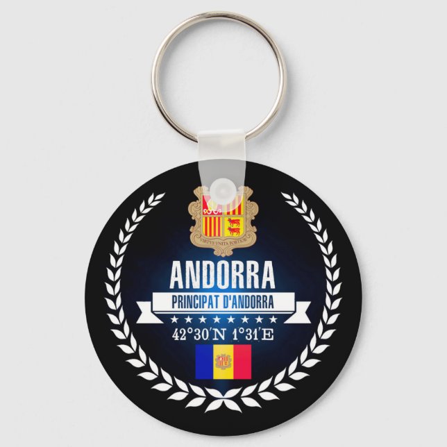 Chaveiro Andorra (Frente)