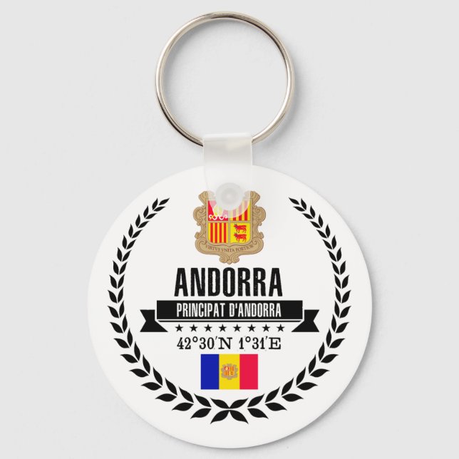 Chaveiro Andorra (Frente)