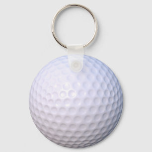 Chaveiro Anel chave do botão da bola de golfe