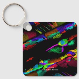 Chaveiro Anel de chave celular neuronal