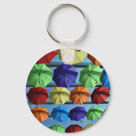 Chaveiro Anel de Chave de Proteção Colorida