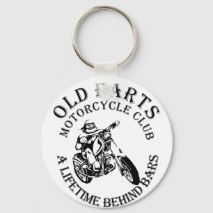 Chaveiro anel de chave do clube de motocicleta