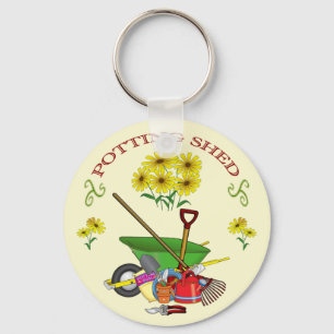 Chaveiro Anel de chave Shed Potting