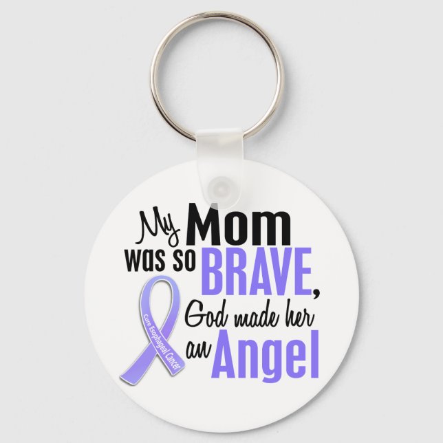 Chaveiro Angel 1 Mãe Cancer Esofágico (Frente)