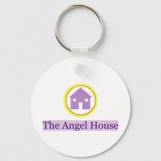 Chaveiro angel house logo (Frente)