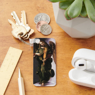 Chaveiro Angel in Green com Vielle de Leonardo da Vinci