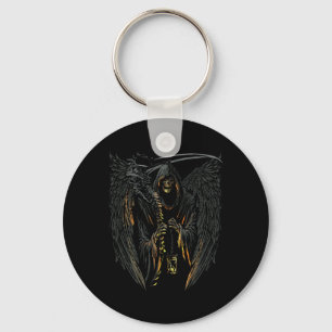 Chaveiro Angel Of Death Grim Reaper Assusty Halloween Occul