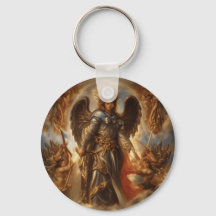 Angel Of Protection In Watercolor Armor