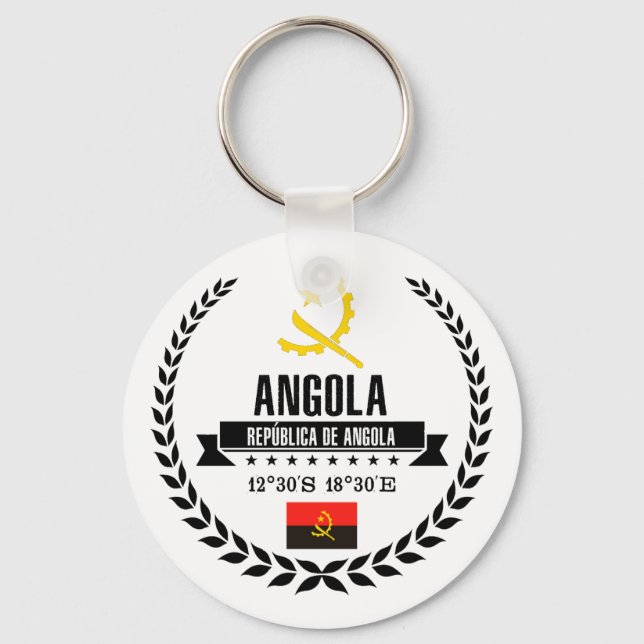 Chaveiro Angola (Frente)