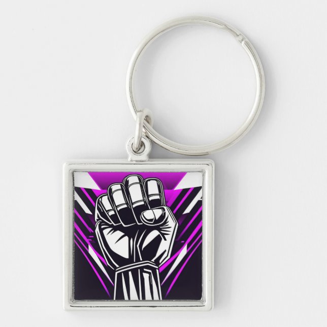 Chaveiro Ângulo dos Quadrinhos dos PEIXES SUPERIORES (Frente)