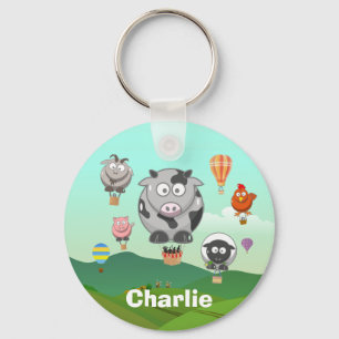 Chaveiro Animais Personalizados Da Exploração De Balões 