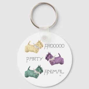 Chaveiro Animal de Festa Scottish Terrier