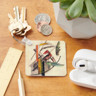 Chaveiro Animal de Franz Marc, Espressionismo Vintage