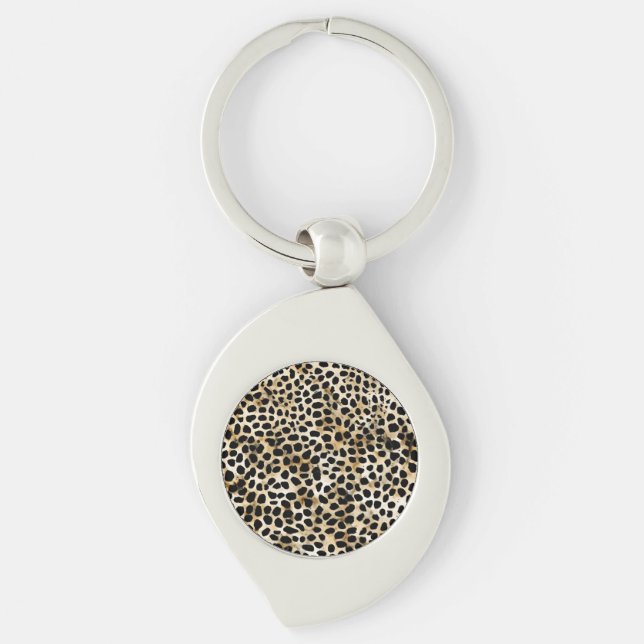 Chaveiro Animal Print - Metal Keychain (Frente)