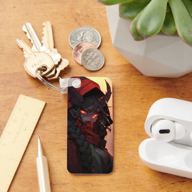 Chaveiro Anime da Menina Demon (Mesa)