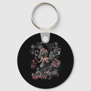 Chaveiro Anime de Arte do Fone de Ouvido Gráfico Anime Mang