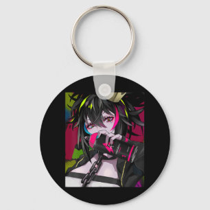 Chaveiro Anime Girl Kawaii Waifu - Estética japonesa Otaku