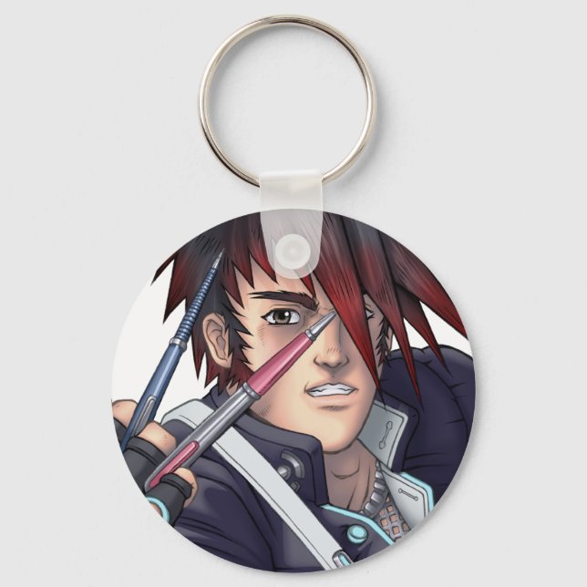 Chaveiro Anime Manga Artista (Frente)