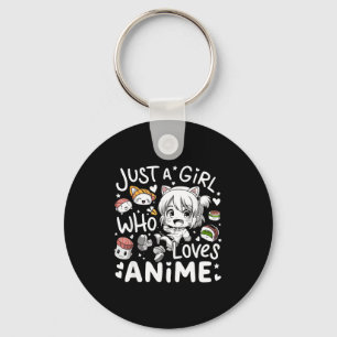 Chaveiro Anime Para Garotas Adolescentes Apenas Uma Garota