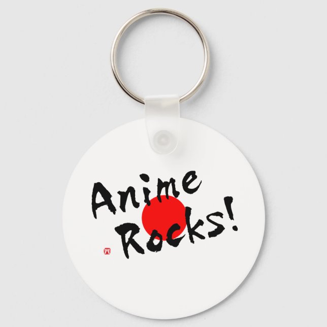 Chaveiro Anime Rocks! (Frente)