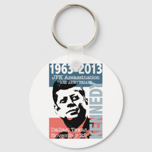 Chaveiro Aniversário 1963 - 2013 do homicídio de JFK