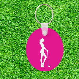 Chaveiro Aniversário da senhora com um Swing