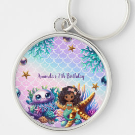 Chaveiro Aniversário da Sereia Negra